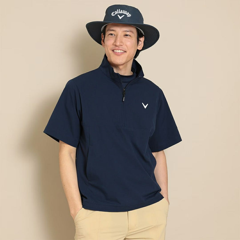 Short -sleeved blouson Men's Callaway Apparel Callaway Apparel 2024 Spring / Summer New Golf Wear