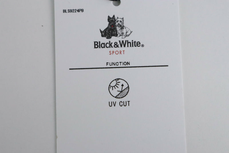 ハイネックシャツ レディース ブラック＆ホワイト Black＆White 2024 春夏 ゴルフウェア