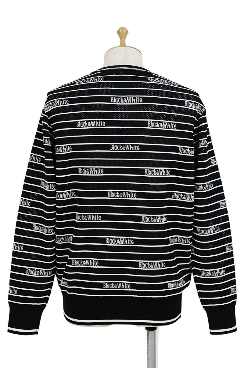 스웨터 남자 흑백 흑백 흑백 2024 스프링 / 여름 새 골프 착용