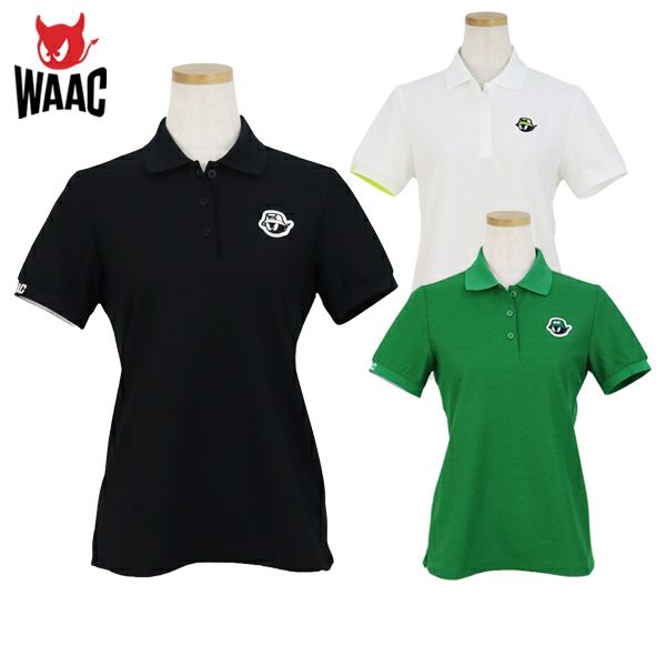 ポロシャツ レディース ワック WAAC 日本正規品 2024 春夏 新作 ゴルフウェア