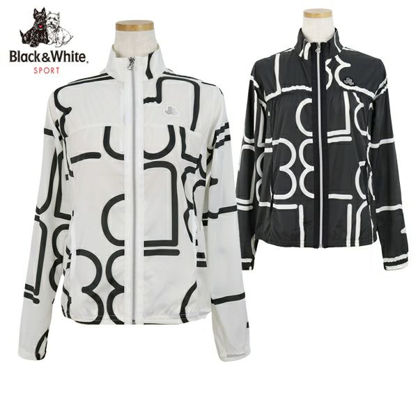 Blouson Ladies Black & White Black & White 2024 Spring / Summer Golf Wear