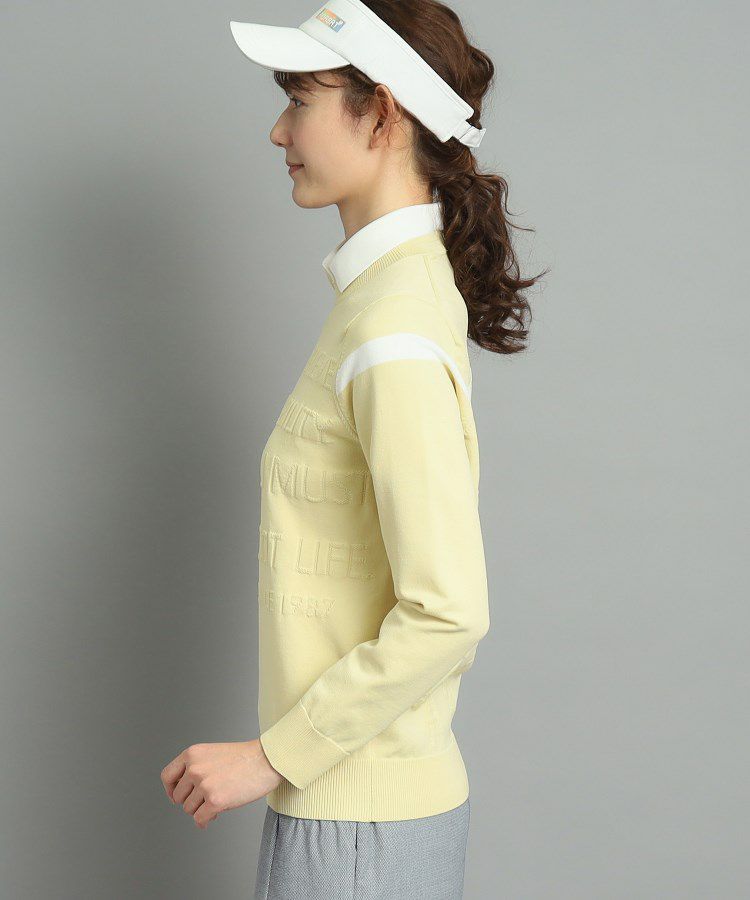 Crew Neck Sweater Ladies Adabat Adabat 2024 Spring / Summer New Golf wear