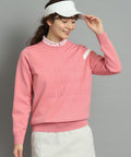 Crew Neck Sweater Ladies Adabat Adabat 2024 Spring / Summer New Golf wear