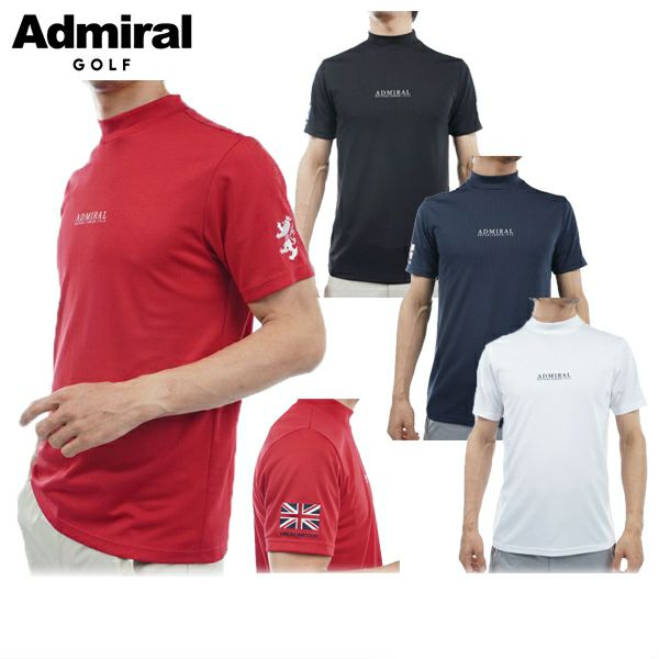 High Neck Shirt Men's Admiral Golf ADMIRAL GOLF Japan Genuine 2024 Spring / Summer New Golf Wear