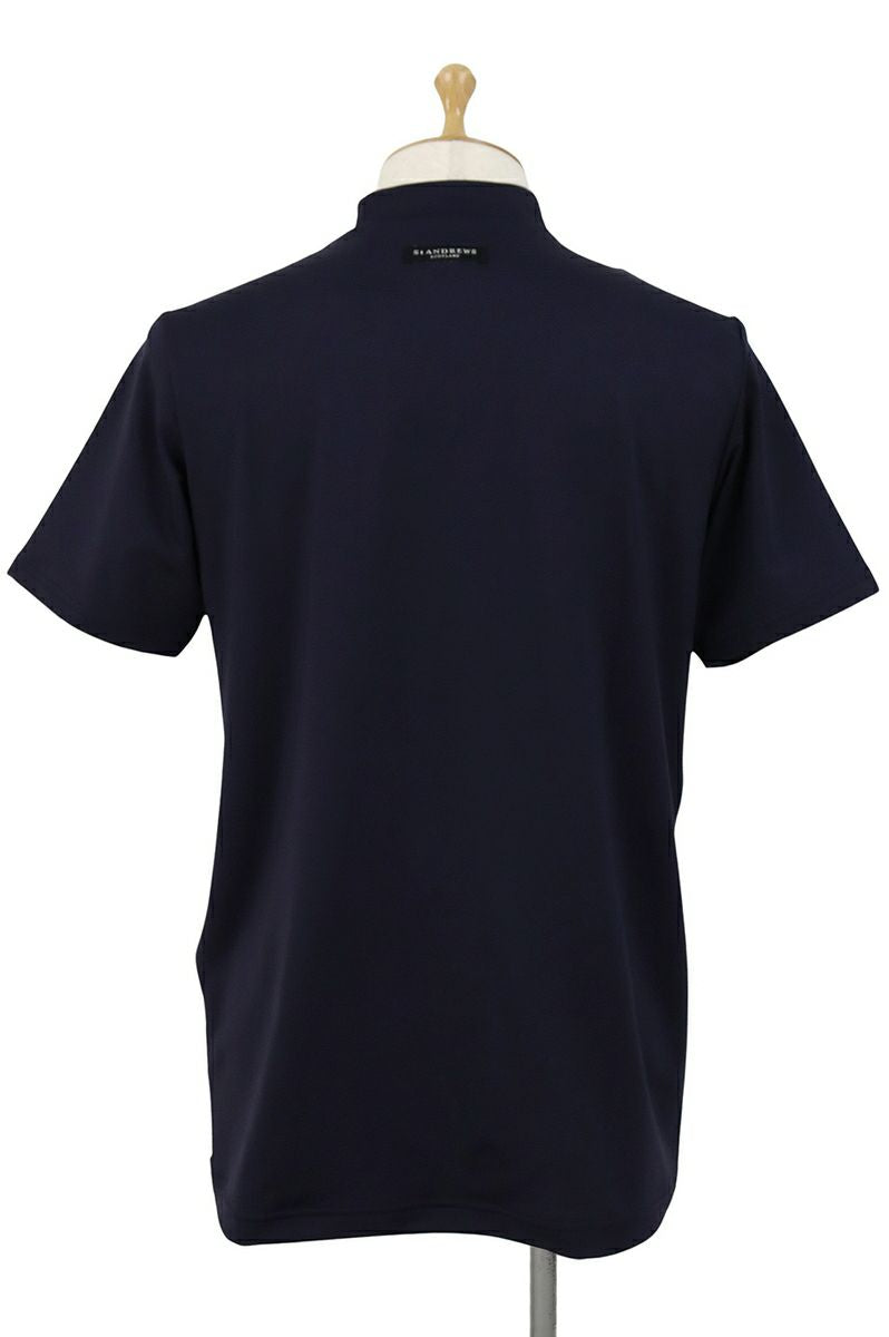 High Neck Shirt Men 's St. 및 Ruis St Andrews 2024 Spring / Summer New Golf Wear
