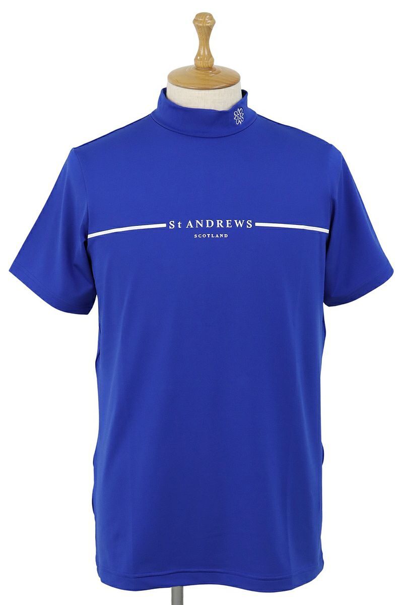High Neck Shirt Men 's St. 및 Ruis St Andrews 2024 Spring / Summer New Golf Wear