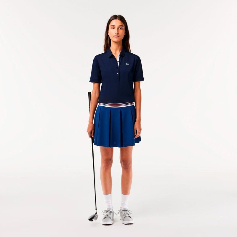 Poro Shirt Ladies Lacostic Sports Lacoste Sport Japan Genuine 2024 Spring / Summer New Golf Wear