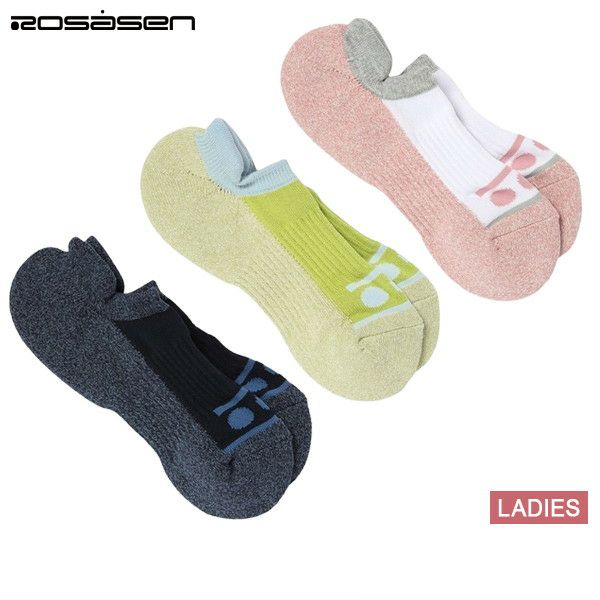 Sneakers Length Socks Ladies Losersen Rosasen 2024 Spring / Summer New Golf
