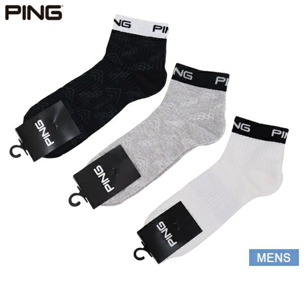 Short Socks Men's Pin Ping 2024 Spring / Summer New Golf