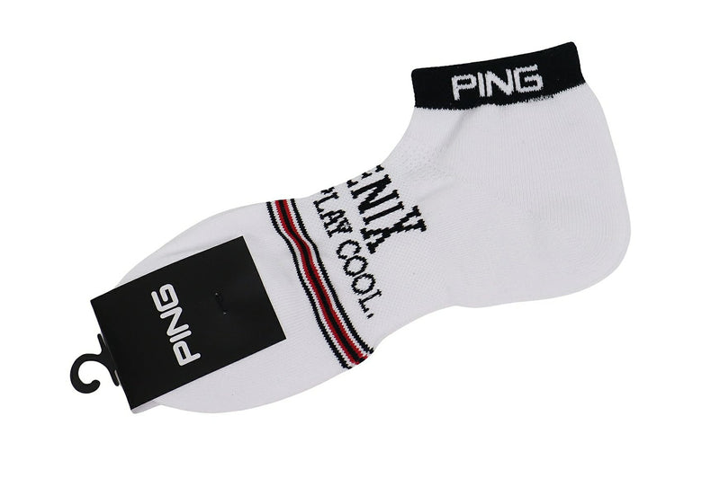 L -shaped short socks Men's pin ping 2024 Spring / Summer new golf