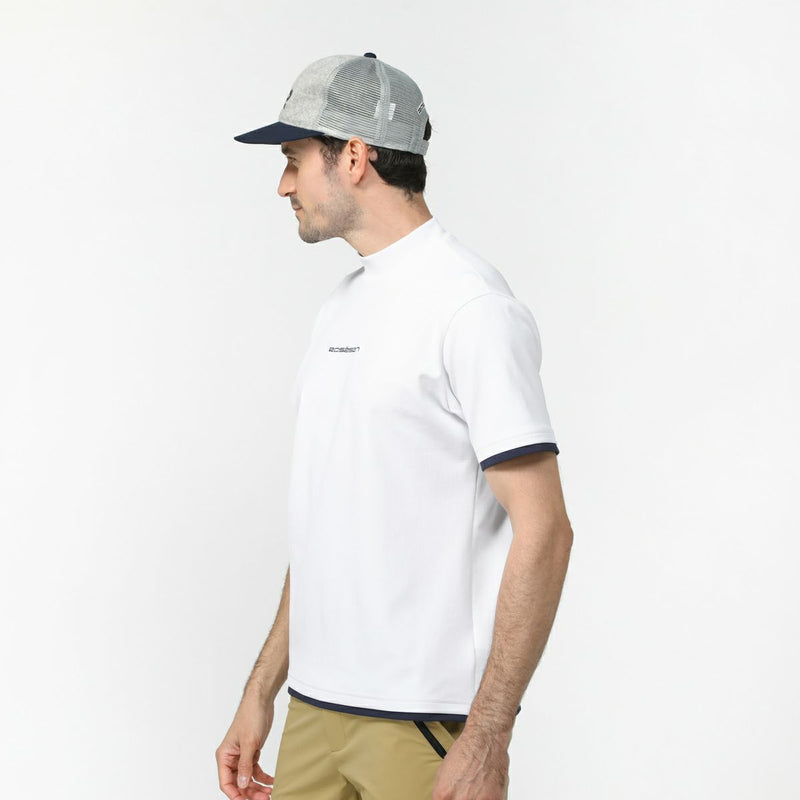 High Neck Shirt Men's Losersen ROSASEN 2024 Spring / Summer New Golf Wear