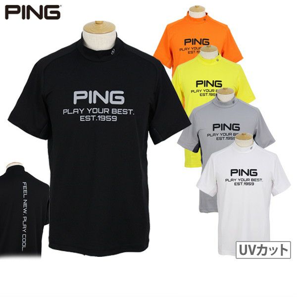 ハイネックシャツ メンズ ピン PING 2024 春夏 新作 ゴルフウェア