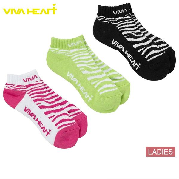 Socks Ladies Viva Heart VIVA HEART 2024 Spring / Summer New Golf