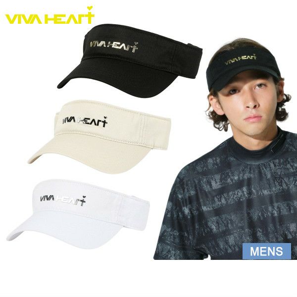 Sun Visor Men's Viva Heart VIVA HEART 2024 Spring / Summer New Golf