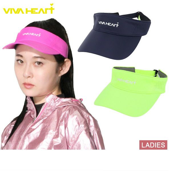 Sun Visor Ladies Viva Heart VIVA HEART 2024 Spring / Summer New Golf