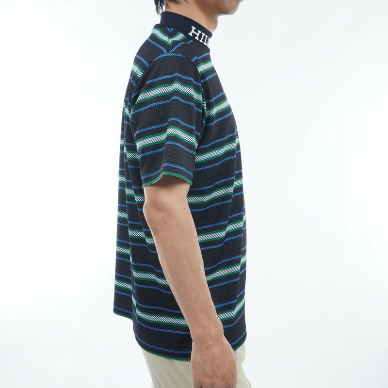 高颈衬衫男士汤米·希尔菲格高尔夫汤米·希尔菲格高尔夫高尔夫日本正版2024春季 /夏季新高尔夫服装