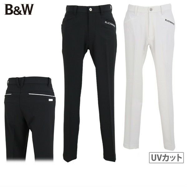 Pants Men's Black & White White Line Black & White White LINE 2024 Spring / Summer New Golf Wear
