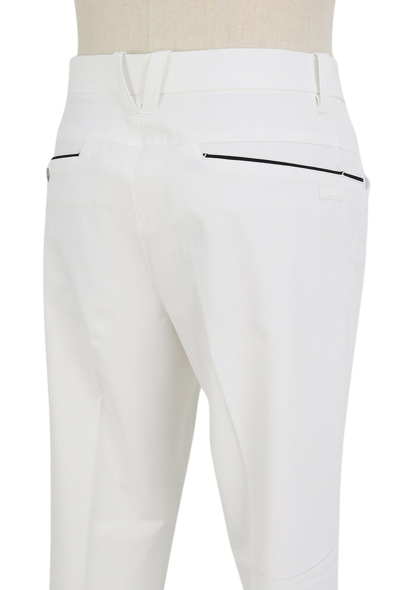褲子男士黑白白線黑色和白色白線2024春季 /夏季新高爾夫服