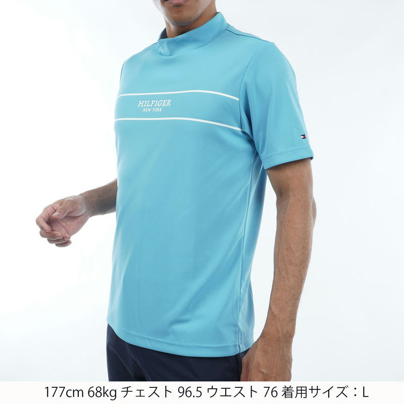 하이 넥 셔츠 남자 Tommy Hilfiger 골프 Tommy Hilfiger 골프 일본 진짜 2024 스프링 / 여름 새 골프 착용
