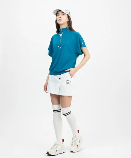 Poro衬衫女士SY​​32 by Sweet Gore Golf Eswisarty by Sweet Eyears高尔夫日本纯种2024春季 /夏季新高尔夫服装