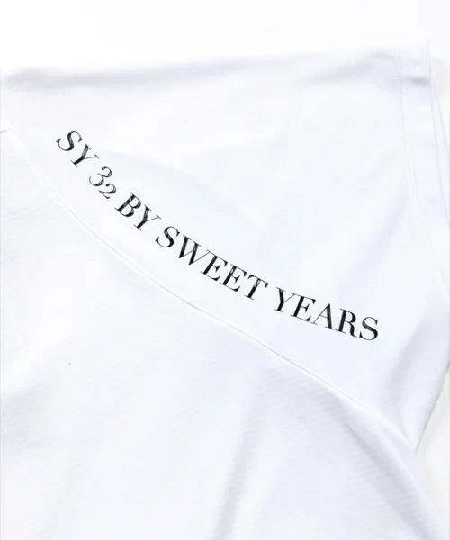 ポロシャツ レディース SY32 by SWEET YEARS GOLF エスワイサーティトゥ バイ スィートイヤーズ ゴルフ 日本正規品  2024 春夏 新作 ゴルフウェア