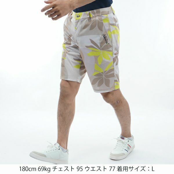 褲子男士高爾夫海軍上將高爾夫高爾夫日本真實的2024年春季 /夏季新高爾夫服裝