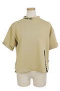 High Neck Shirt Ladies Filafilagolf FILA GOLF 2024 Spring / Summer New Golf Wear