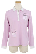 Poro Shirt Ladies Piccone Club PICONE CLUB 2024 Spring / Summer New Golf wear