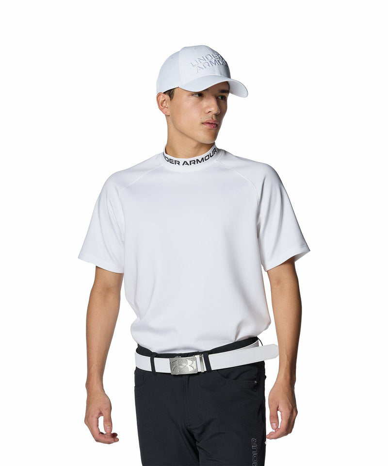 高頸襯衫男士Under Armour Golf Under Armour高爾夫日本正版2024年春季 /夏季新高爾夫服裝