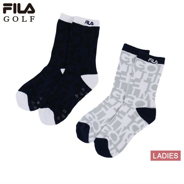 Socks Ladies Filafilagolf FILA GOLF 2024 Spring / Summer New Golf