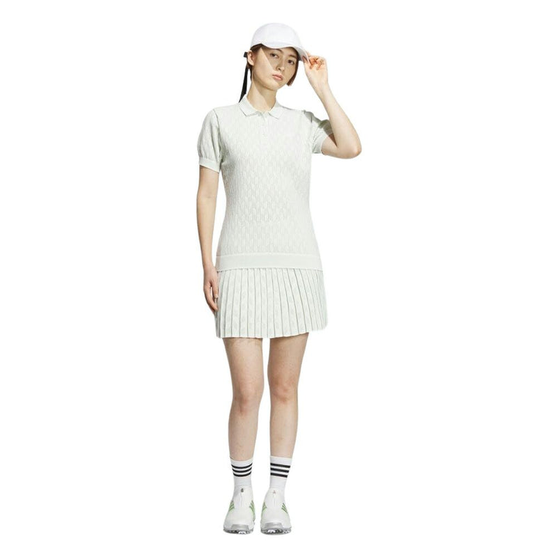 포로 셔츠 숙녀 아디다스 아디다스 골프 아디다스 골프 일본 진짜 2024 스프링 / 여름 새 골프웨어