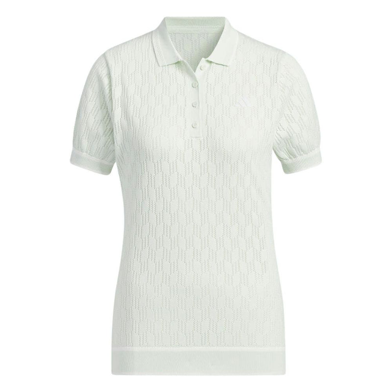 Poro Shirt Ladies Adidas Adidas Golf Adidas Golf Japan Genuine 2024 Spring / Summer New Golf Wear
