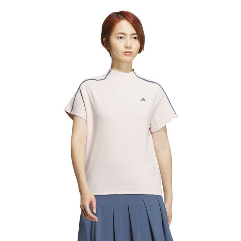 高领衬衫女士阿迪达斯高尔夫阿迪达斯高尔夫日本真实2024春季 /夏季新高尔夫服装