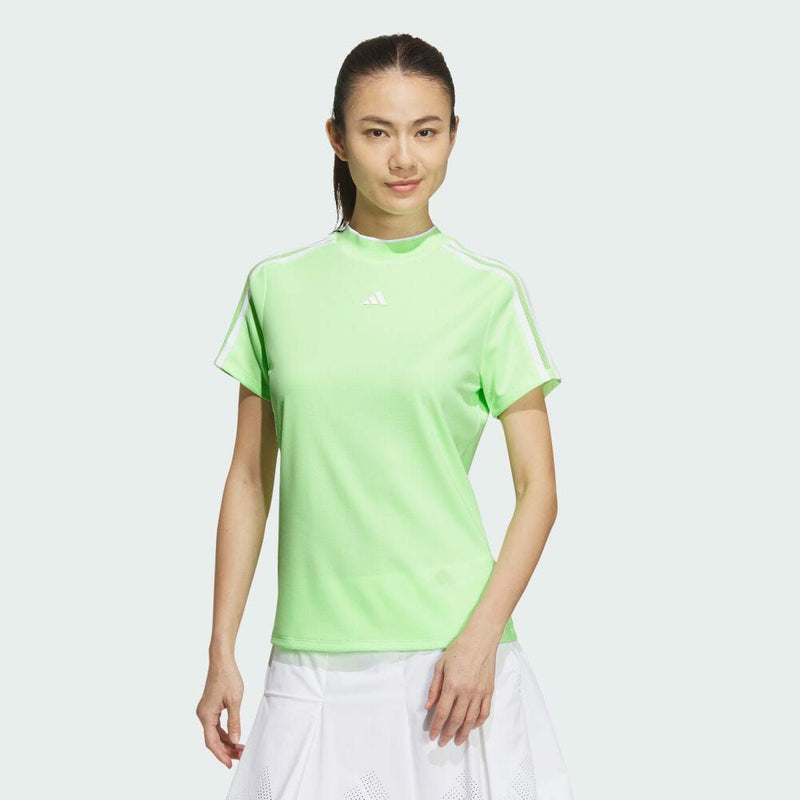 高领衬衫女士阿迪达斯高尔夫阿迪达斯高尔夫日本真实2024春季 /夏季新高尔夫服装