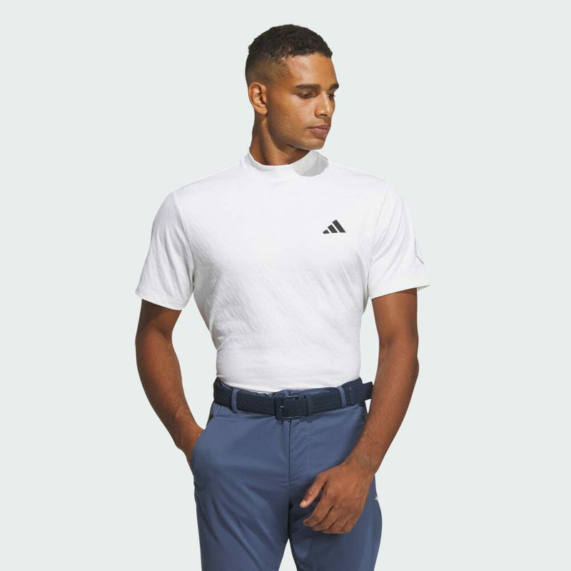 高领衬衫男士阿迪达斯高尔夫阿迪达斯高尔夫日本真实2024春季 /夏季新高尔夫服装