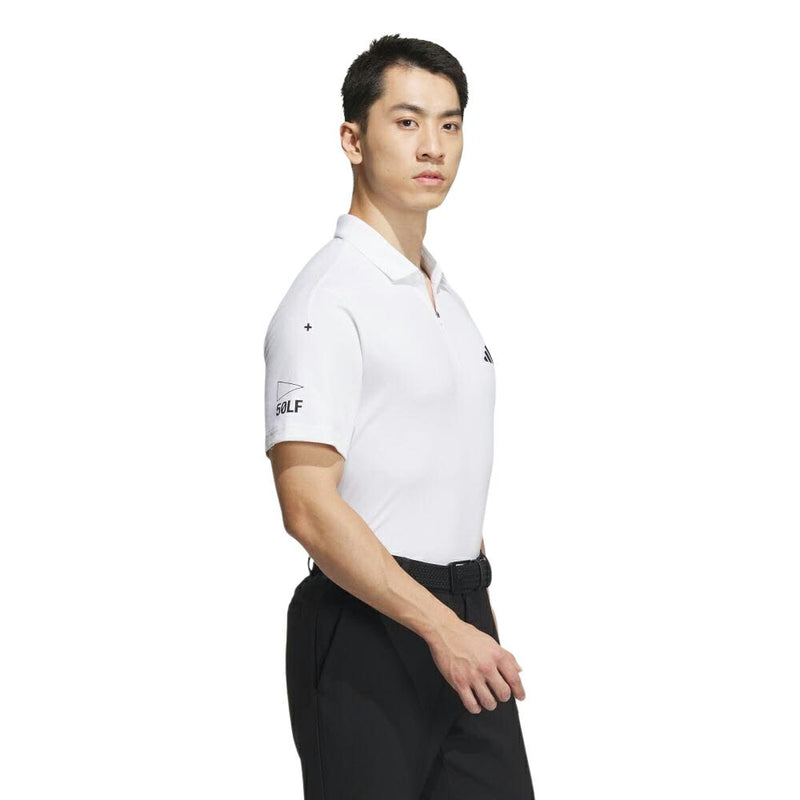 Poro Shirt Men's Adidas Golf Adidas Golf Japan Genuine 2024 Spring / Summer New Golf wear