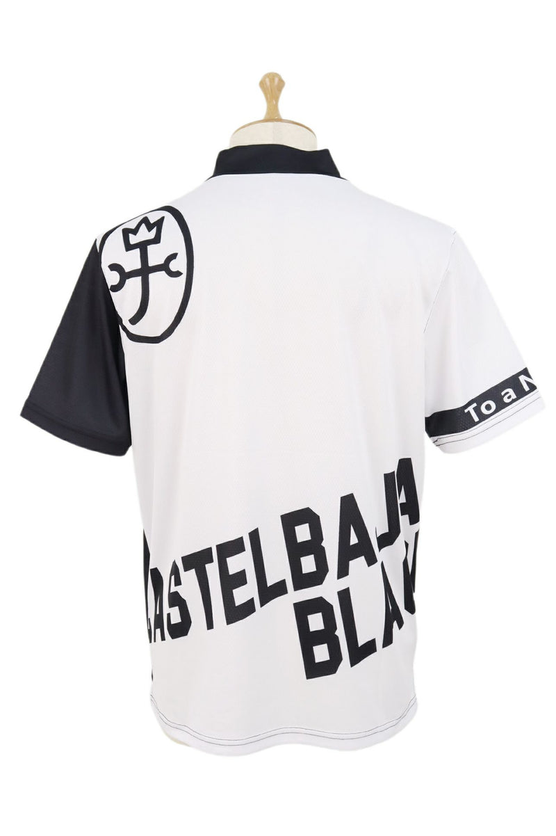 高領襯衫男士Castelba傑克運動黑線Castelbajac Sport Black Line 2024春季 /夏季新高爾夫服裝