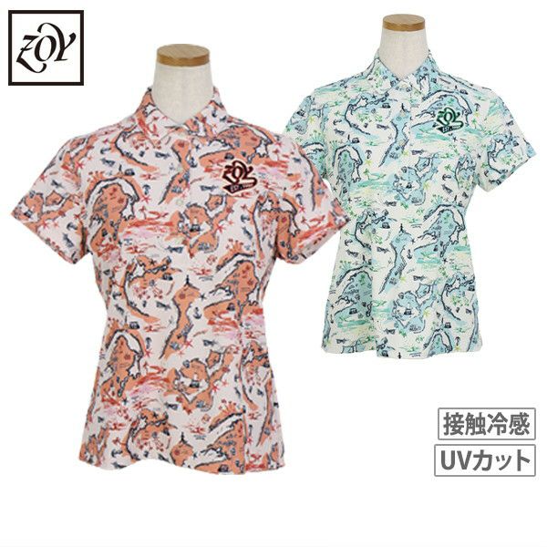 Poro Shirt Ladies Zoy ZOY 2024 Spring / Summer New Golf wear