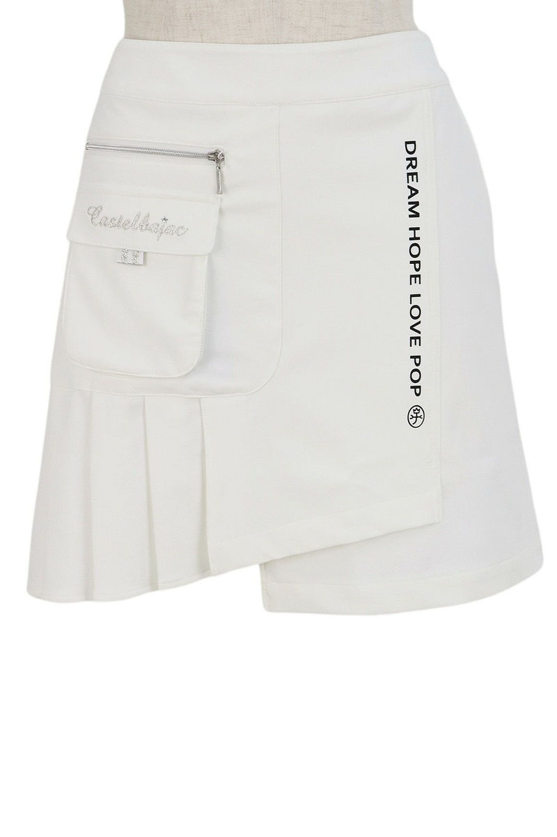 Skirt Ladies Castelba Jack Sports Black Line Castelbajac Sport Black LINE 2024 Spring / Summer New Golf wear