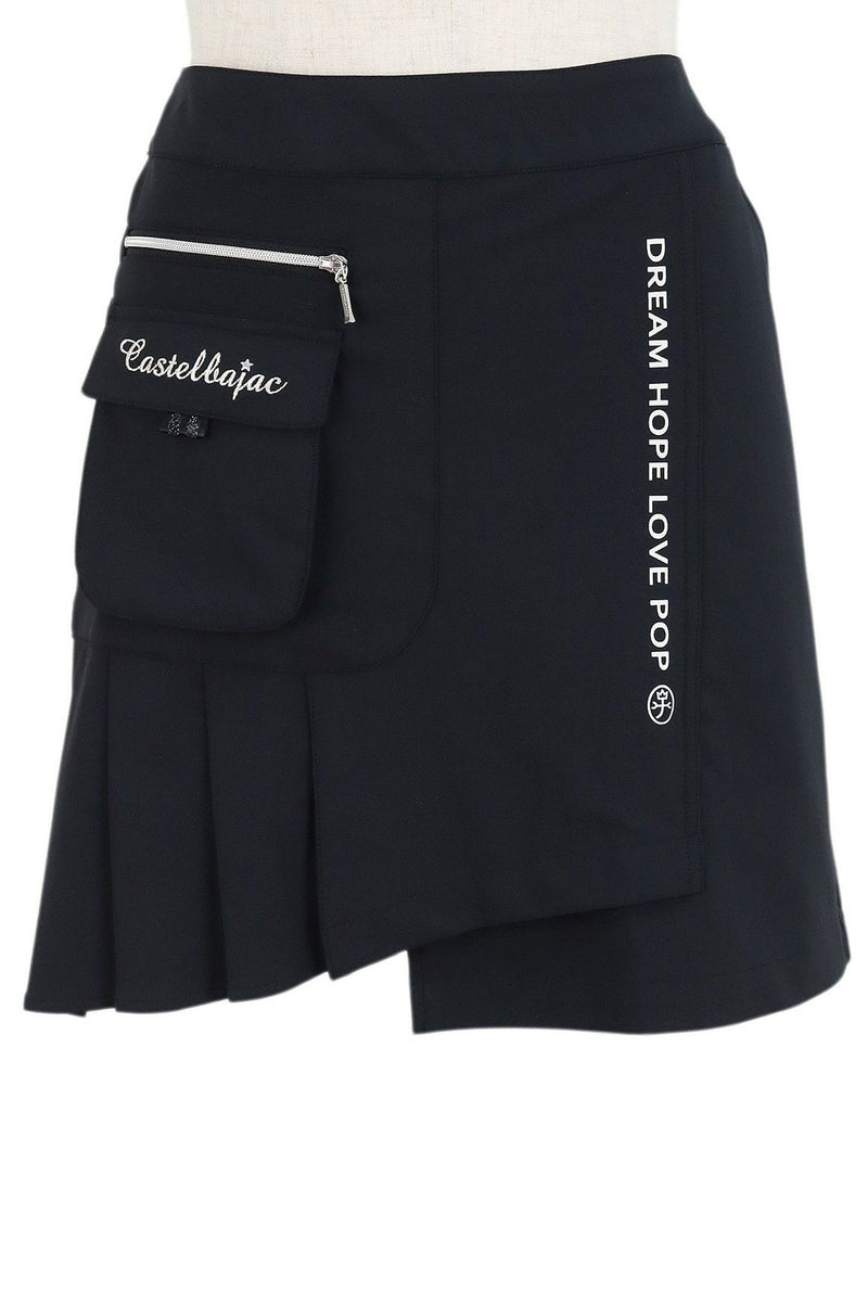 Skirt Ladies Castelba Jack Sports Black Line Castelbajac Sport Black LINE 2024 Spring / Summer New Golf wear