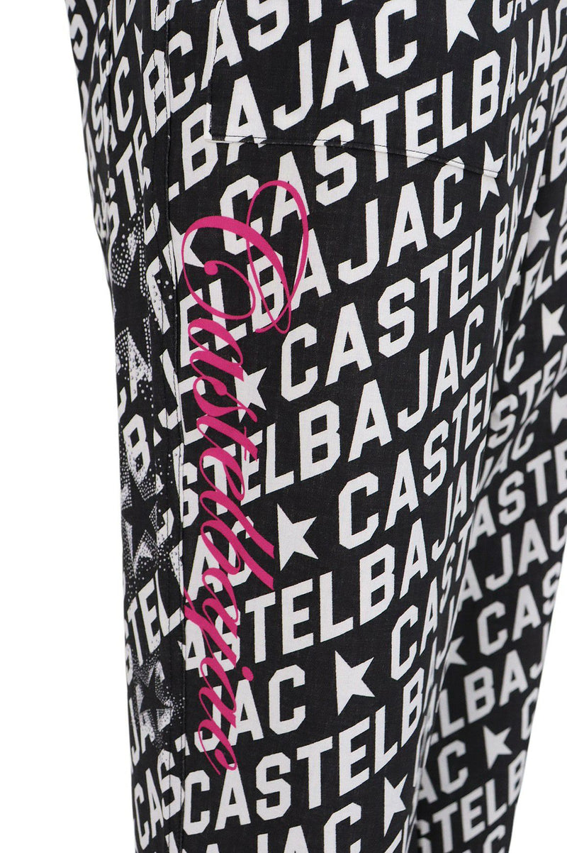 褲子女士Castelba Jack Sports Black Castelbajac Sport Black Line 2024春季 /夏季新高爾夫服裝