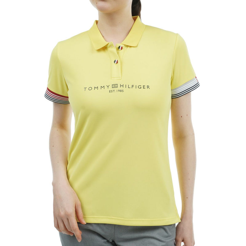 Poro襯衫女士Tommy Hilfiger高爾夫Tommy Hilfiger高爾夫日本正版2024春季 /夏季新高爾夫服裝