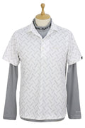 Poro shirt & high neck shirt men's pin ping 2024 Spring / summer new golf wear