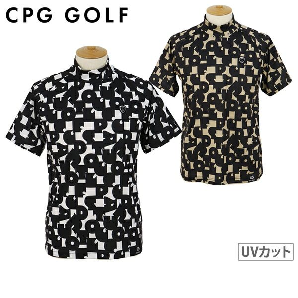 High Neck Shirt Men's Sea Peage Golf CPG GOLF 2024 Spring / Summer New Golf Wear