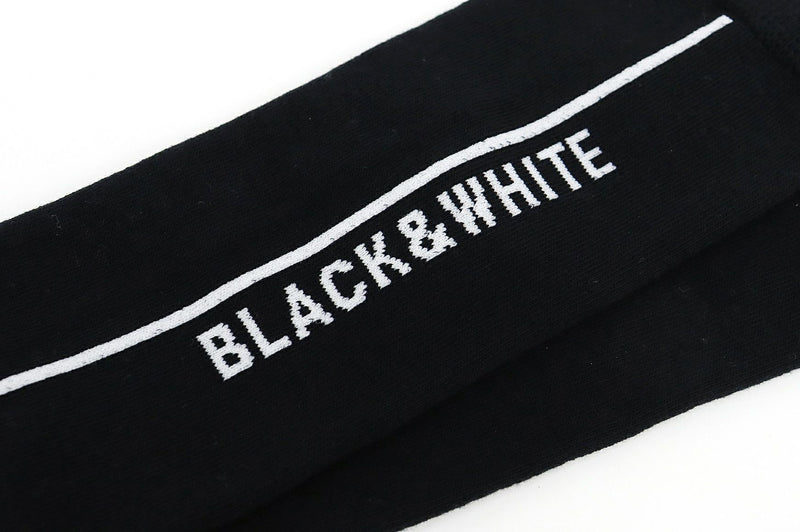 ソックス レディース ブラック＆ホワイト  ホワイトライン Black＆White WHITE Line  2024 春夏 新作 ゴルフ