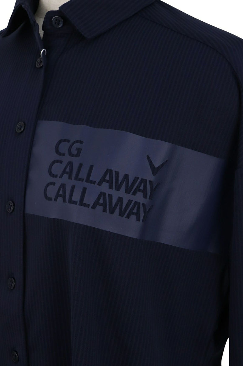 休閒襯衫女士Callaway服裝Callaway高爾夫Callaway服裝2024春季 /夏季新高爾夫服裝