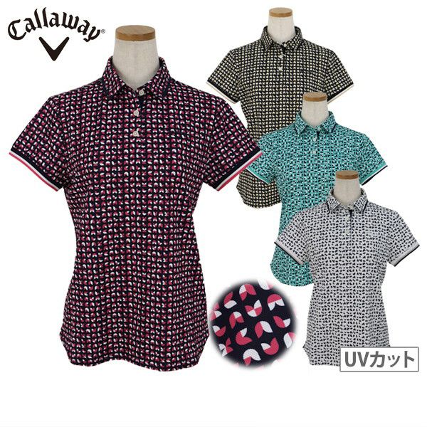 Poro Shirt Ladies Callaway Apparel Callaway Golf Callaway Apparel 2024 Spring / Summer New Golf Wear