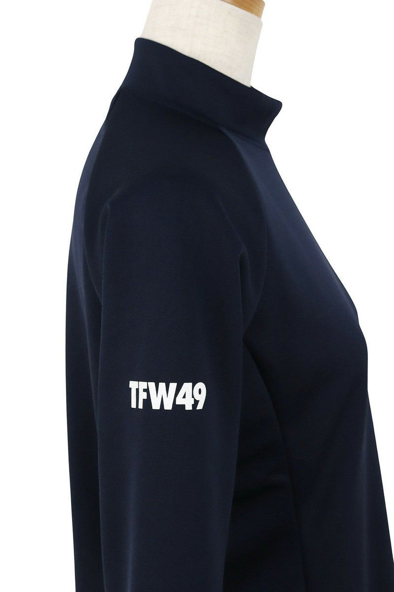 高頸襯衫女士茶f都柏魯49 TFW49 2024春季 /夏季新高爾夫服裝