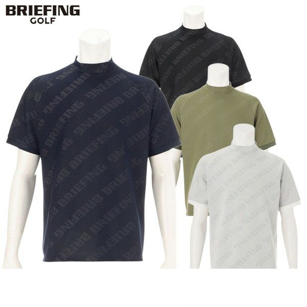 High Neck Shirt Men's Briefing Golf BRIEFING 2024 Spring / Summer New Golfware