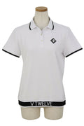 Poro Shirt Ladies V12 Golf Vi Twelve 2024 Spring / Summer New Golf wear